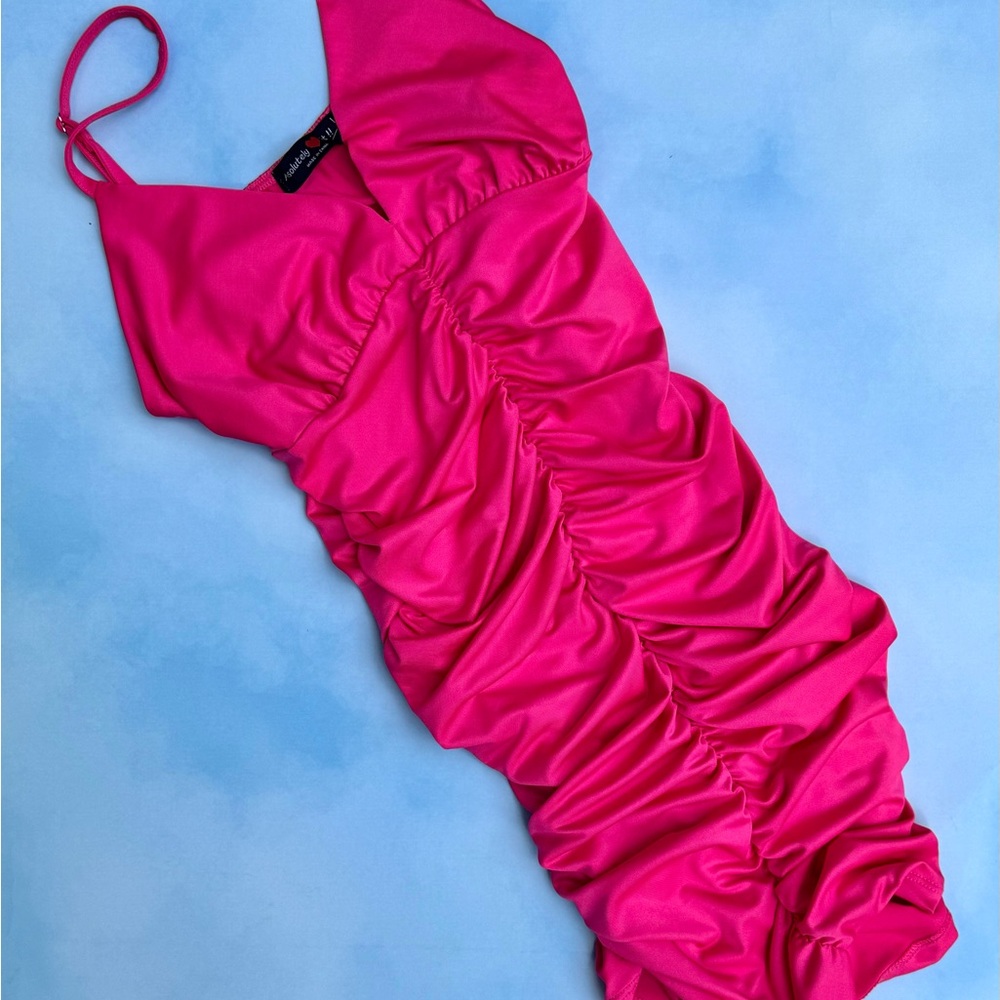 Kids Pink One Piece Swimsuit